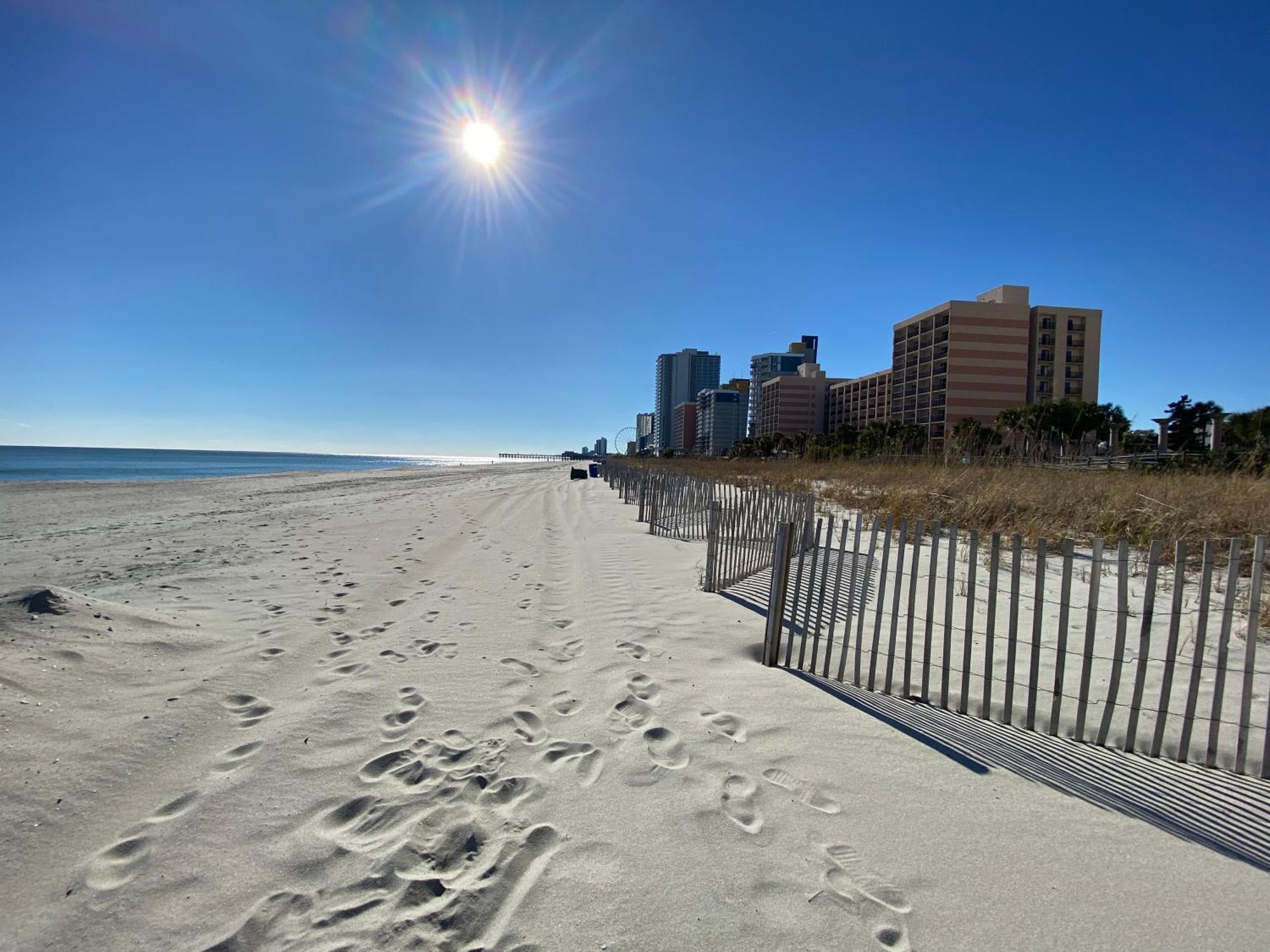Camelot By The Sea Ocean Front Condo Myrtle Beach Eksteriør bilde