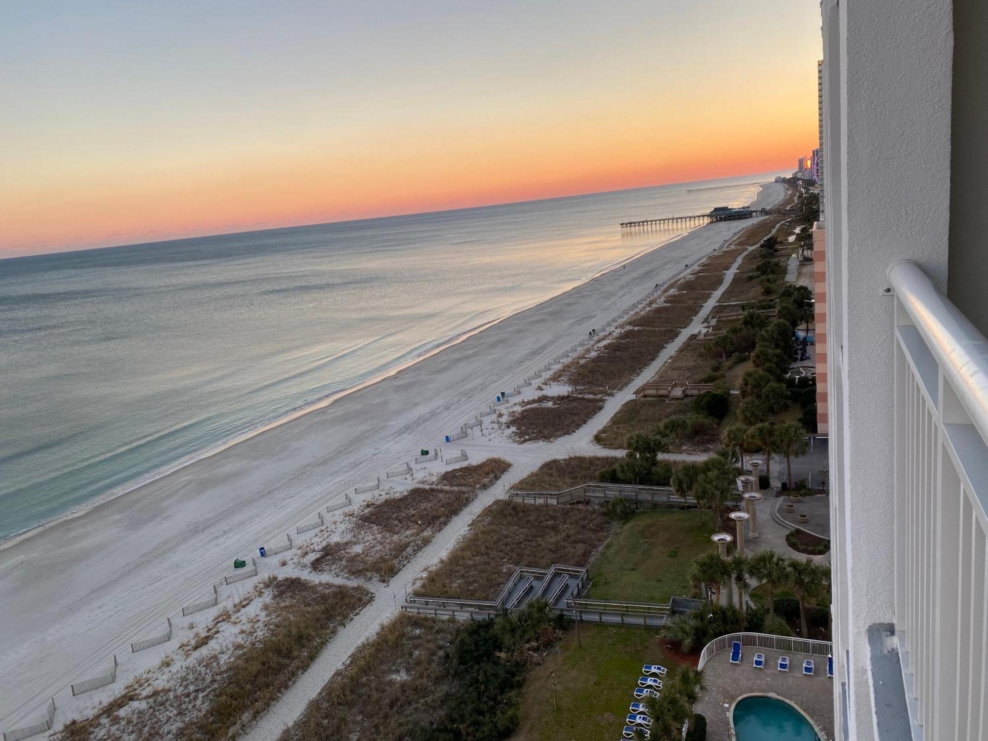 Camelot By The Sea Ocean Front Condo Myrtle Beach Eksteriør bilde