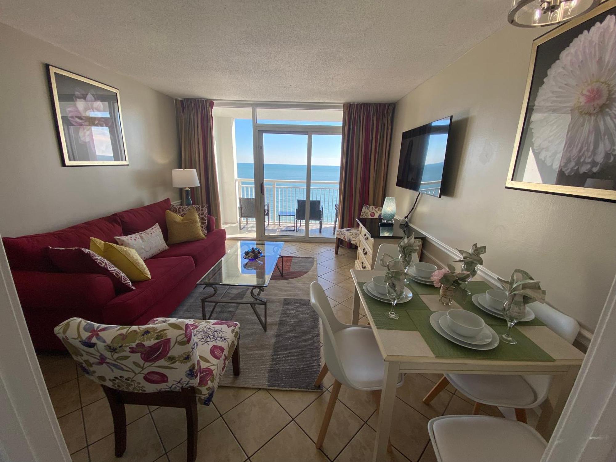 Camelot By The Sea Ocean Front Condo Myrtle Beach Eksteriør bilde